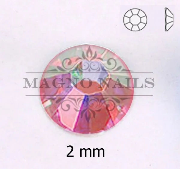 Glas Strasssteine rund - Hyathint AB Nail Art Nails Nagel Nögel Nailart